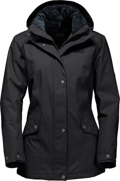 Jack Wolfskin Park Avenue Funktionsjacke schwarz (Damen)