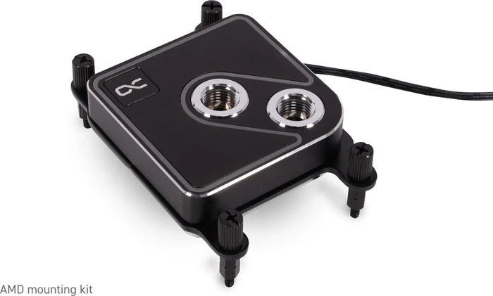 Alphacool Core 1 Aurora Black, Messing/Nickel