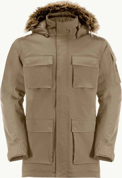 Jack Wolfskin Glacier Canyon Funktionsmantel cookie (Herren)