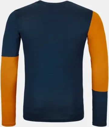 Ortovox 185 Rock'N'Wool Funktionsshirt langarm deep ocean (Herren)