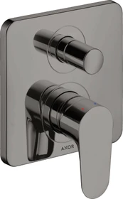 Hansgrohe Axor Citterio M Wannenmischerarmatur mit Sicherung polished black chrome