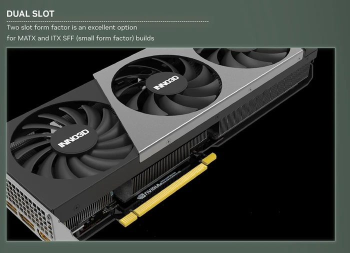 INNO3D GeForce RTX 4070 Ti X3 OC, 12GB GDDR6X, HDMI, 3x DP