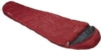High Peak TR300 Mumienschlafsack dark red/grey