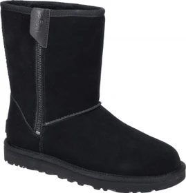 UGG Classic Short Bailey Reißverschluss Boot schwarz (Damen)