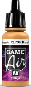 Vallejo Game Air rev.1 bronze fleshtone, 17ml