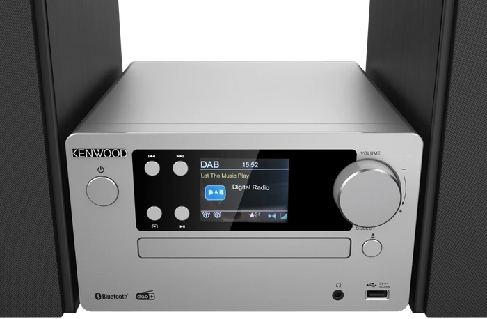Kenwood M-725DAB silber
