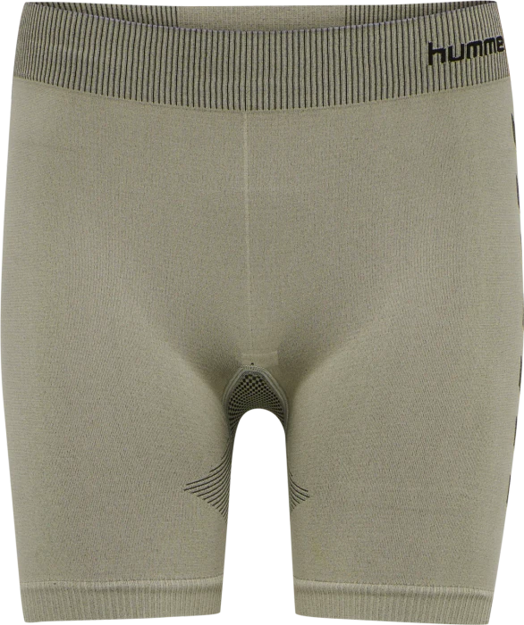 hummel Seamless Training Short Tights Hose kurz beige (Damen)