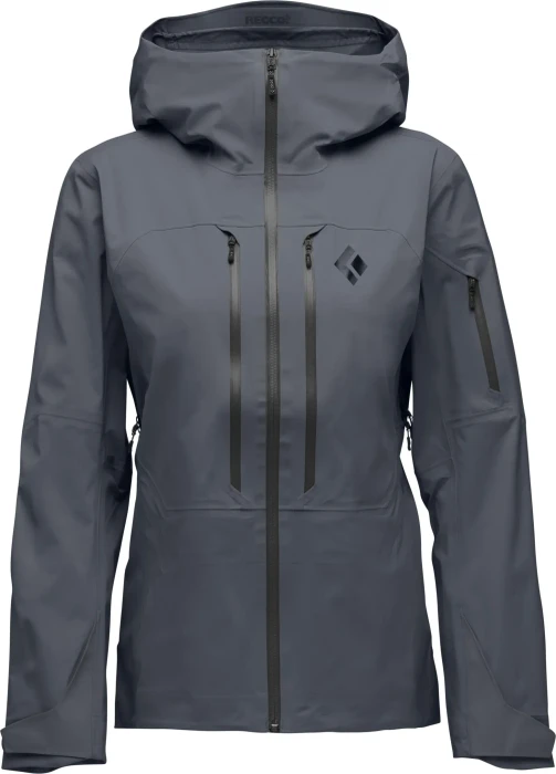 Black Diamond Recon LT Shell Skijacke carbon (Damen)
