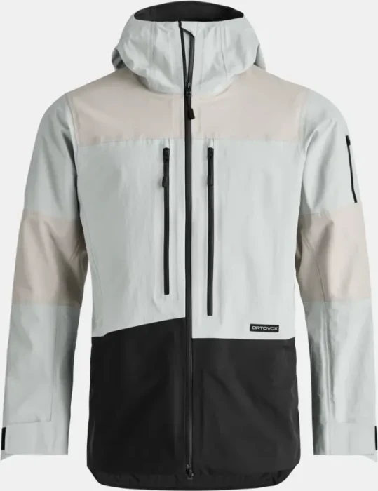 Ortovox Ravine Free 3L Skijacke grey ice (Herren)