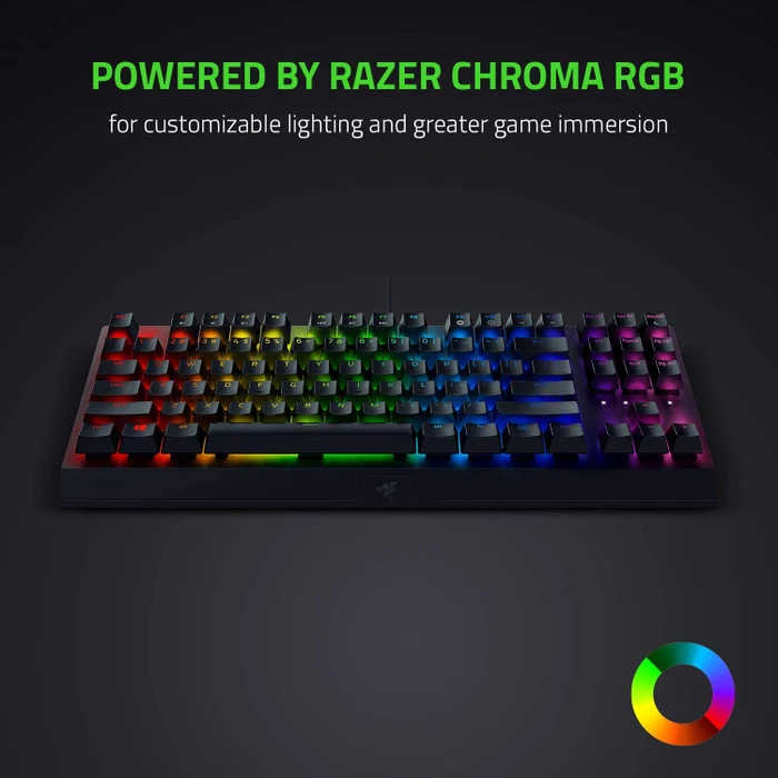 Razer BlackWidow V3 Tenkeyless, Razer GREEN, USB, FR