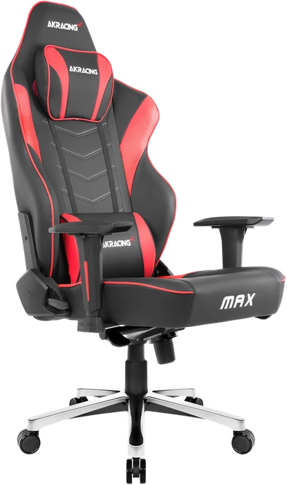 AKRacing Master Max Gamingstuhl, schwarz/rot