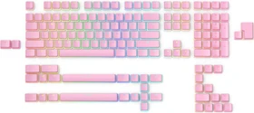 Glorious Aura V2 Keycap Set, Kunststoff (PBT) Double-Shot, rosa, 145 Tasten (104+41), ANSI-US