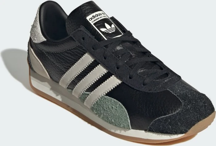 adidas Country OG core black/cloud white/silver green
