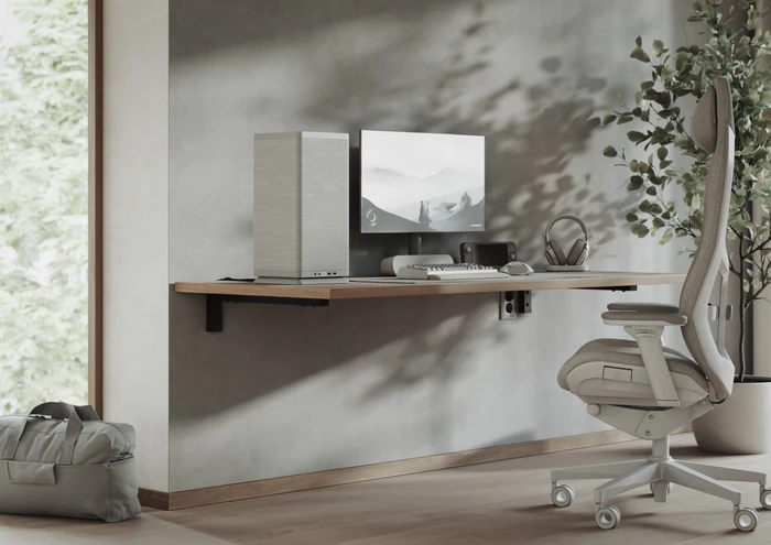 Fractal Design Mood Light Gray, Mini-ITX