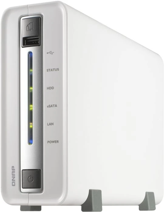 QNAP Turbo Station TS-112P, 512MB RAM, 1x RJ-45 1000Base-T, 2x USB-A 3.0