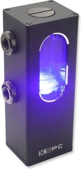 XSPC Ion Reservoir schwarz LED weiß, mit Pumpe