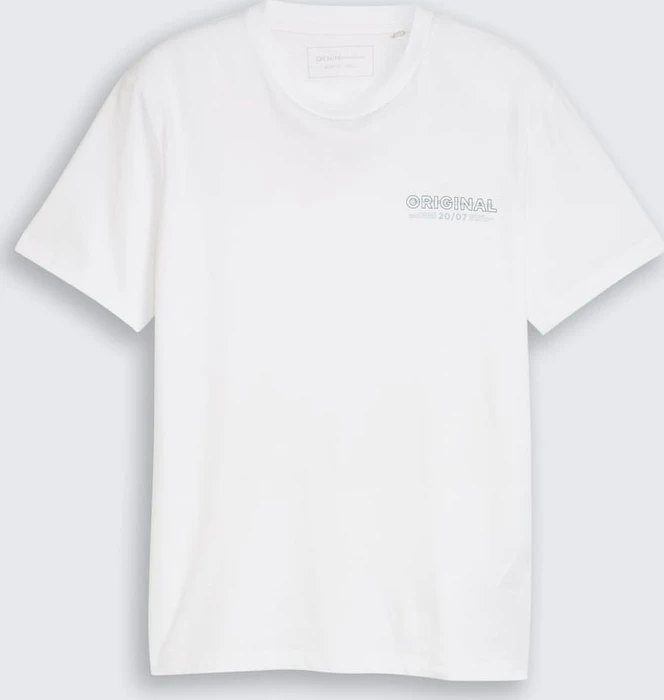 Tom Tailor Basic mit Logo-Print T-Shirt kurzarm (Herren)
