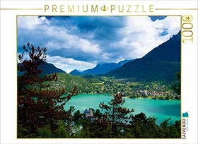 Calvendo Blick von Duingt auf den Lac d'Annecy