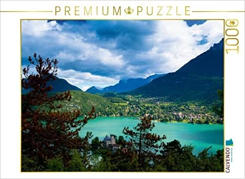 Calvendo Blick von Duingt auf den Lac d'Annecy