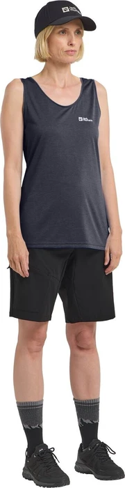 Jack Wolfskin Crosstrail Funktionsshirt ärmellos graphite (Damen)