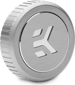 EK Water Blocks Quantum Line EK-Quantum Torque Plug mit Logo, G1/4", Satin Titanium