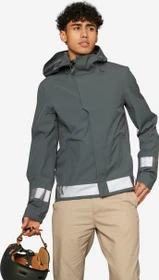 BTWIN Fahrrad City 540 Fahrradjacke grün (Herren)