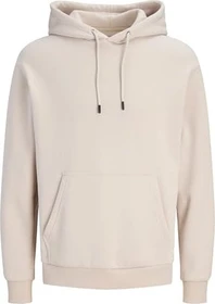 Jack & Jones Einfarbig Hoodie moonbeam (Herren)