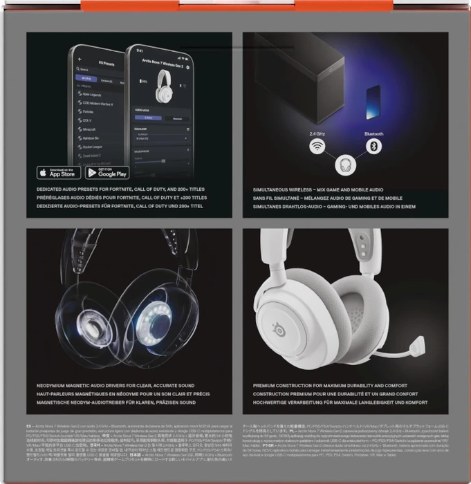 SteelSeries Arctis Nova 7 Wireless Gen 2 weiß