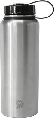 Origin Outdoors Edelstahl WH Trinkflasche 1l silber