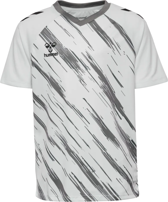 hummel Match Triumph Trikot kurzarm white/steel gray (Junior)
