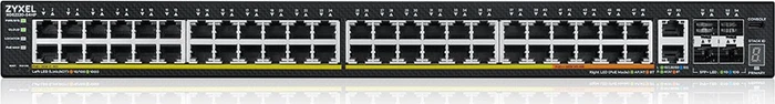 Zyxel XGS2220 Rackmount Gigabit Managed Switch, 50x RJ-45, 4x SFP+, 600W PoE++