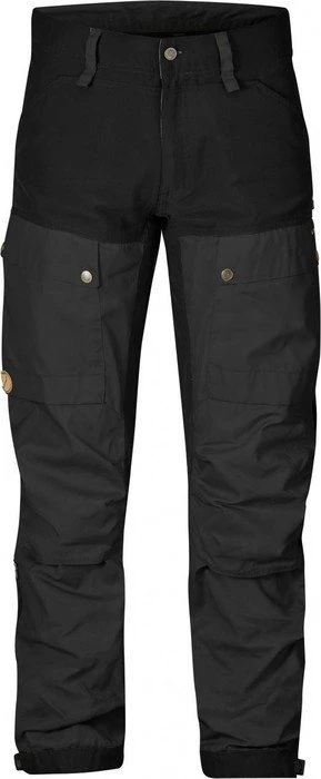 Fjällräven Keb Hose lang schwarz/dunkelgrau (Herren)