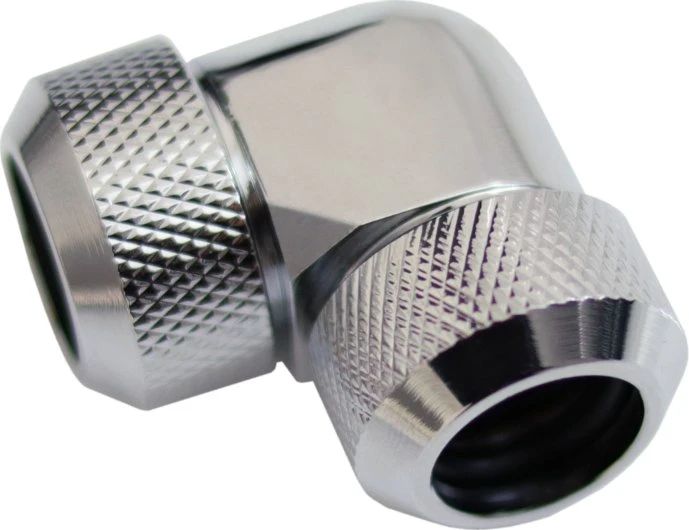 Alphacool Eiszapfen L-Verbinder 90° 13mm, chrome