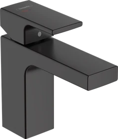 Hansgrohe Vernis Shape 100 CoolStart Waschbeckenarmatur mit Ablauffernbedienung mattschwarz