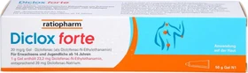ratiopharm Diclox forte Schmerzgel, 50g