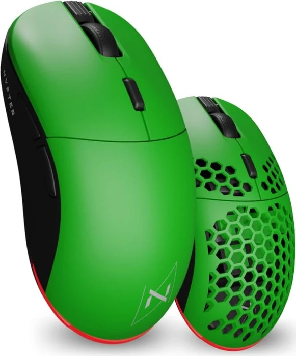 Nyfter NYF 22 Wireless Gaming Mouse Black/Green, USB