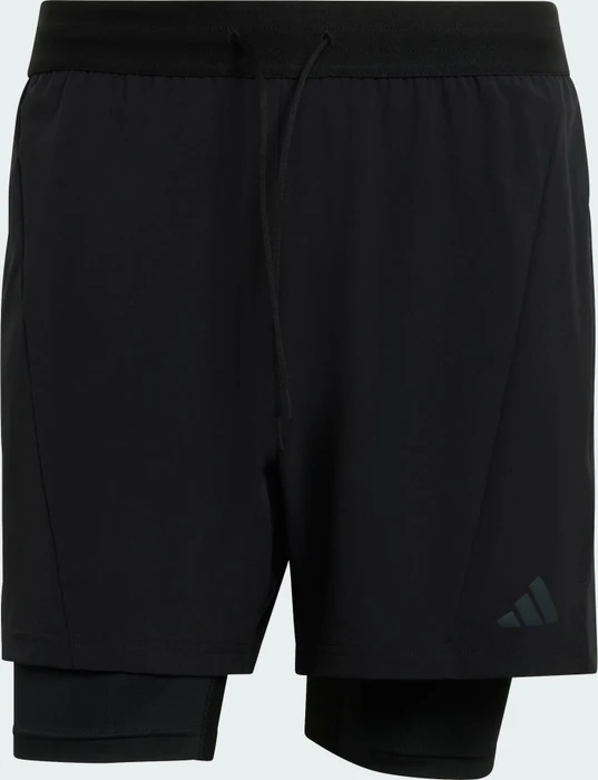 adidas D4T 2in1 Hose kurz schwarz (Herren) (KF6431) – Bild 4 von 8
