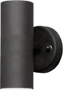 Konstsmide Modena GU10 35W 6cm Wandleuchte 2-flammig schwarz