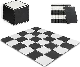 Kinderkraft Puzzlematte Luno 30-tlg. schwarz