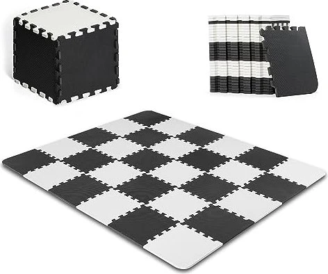 Kinderkraft Puzzlematte Luno 30-tlg. schwarz