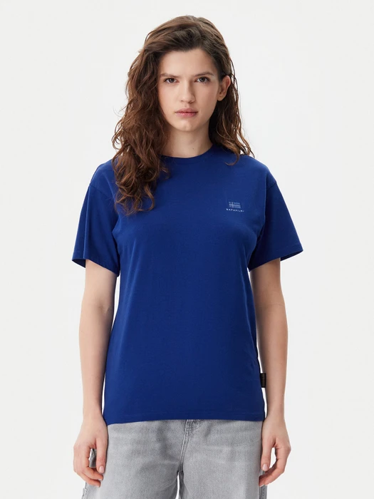 Napapijri Nina T-Shirt kurzarm blau (Damen)