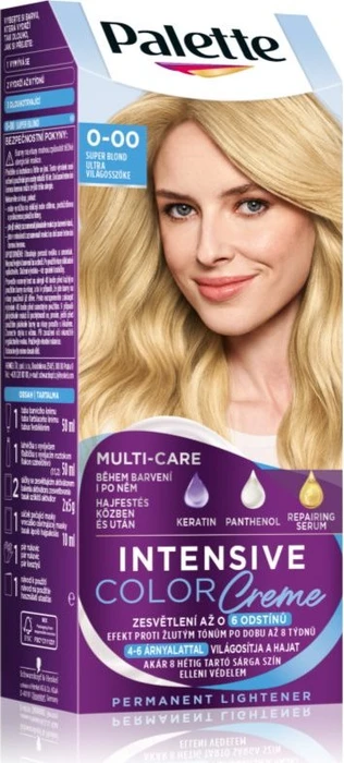 Schwarzkopf Palette Intensive Color Creme Haarfarbe 0-00 e20 super blond, 110ml