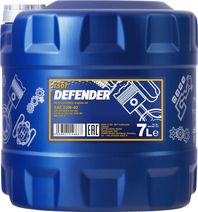 Mannol Defender 10W-40 7l