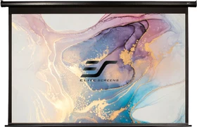 Elite Screens Spectrum Motorleinwand Economy 186x104.6cm weißer Rand