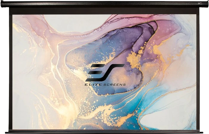 Elite Screens Spectrum Motorleinwand Economy 186x104.6cm weißer Rand