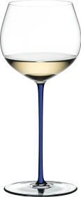 Riedel Fatto A Mano Oaked Chardonnay Weißweinglas dunkelblau