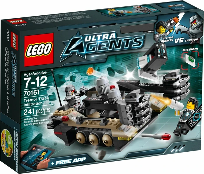 LEGO Ultra Agents - Tremors Kettenfahrzeug