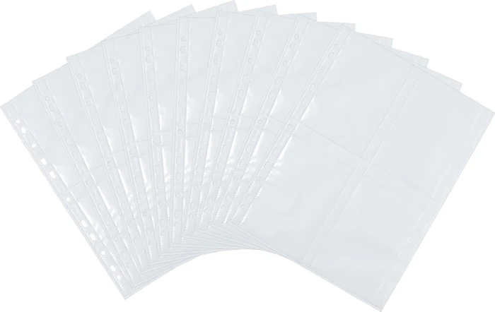 Herma Fotosichthüllen weiß, 90x130mm, hoch, 250 Stück