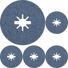 Bosch Professional X-LOCK R574 Best for Metal Fiberschleifscheibe K60, 125x22.23mm, 1 Stück