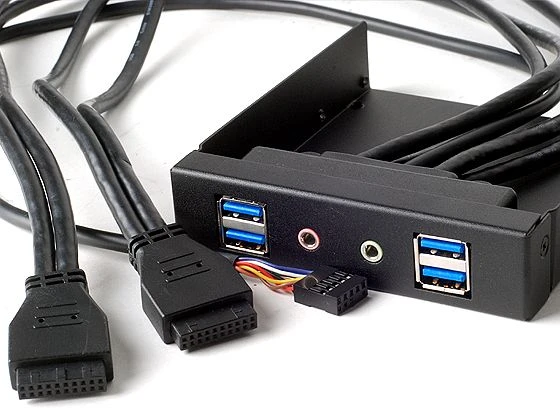 SilverStone FP32B-E, 3.5" Multifunktionspanel, schwarz